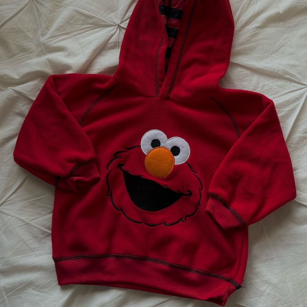 vintage sesame street hoodie size 2t